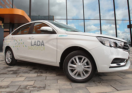 Экспериментальная версия LADA Vesta CNG