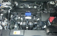 Установка ГБО на Mitsubishi Outlander, подкапотное пространство