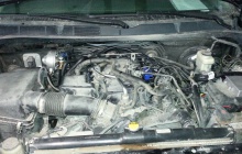 Установка ГБО на Toyota Tundra, подкапотное пространство