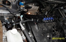 Установка ГБО на Mitsubishi ASX, рампа ОМВЛ FAST LIGHT, редуктор OMVL CPR