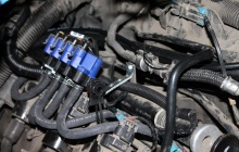 Установка ГБО на GMC Savana, рампа OMVL GEMINI