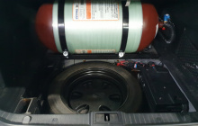 Газовый баллон: CNG2-G-406-90-20B., SINOMA - 90л. 74 кг.