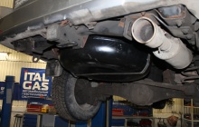 Установка ГБО на Toyota Sequoia тороидальный баллон